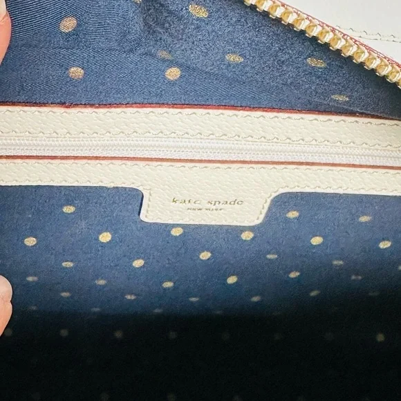 KATE SPADE CLASSIC IVORY Shoulder Bag overnight bag traveling bag shopping bag - Picture 13 of 16